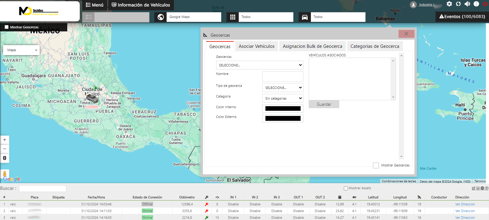 Tecnología de Geocercas. Control y Notificaciones Personalizadas para Flotas